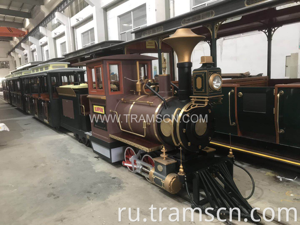 Rail Trains brown colours in workshop shows